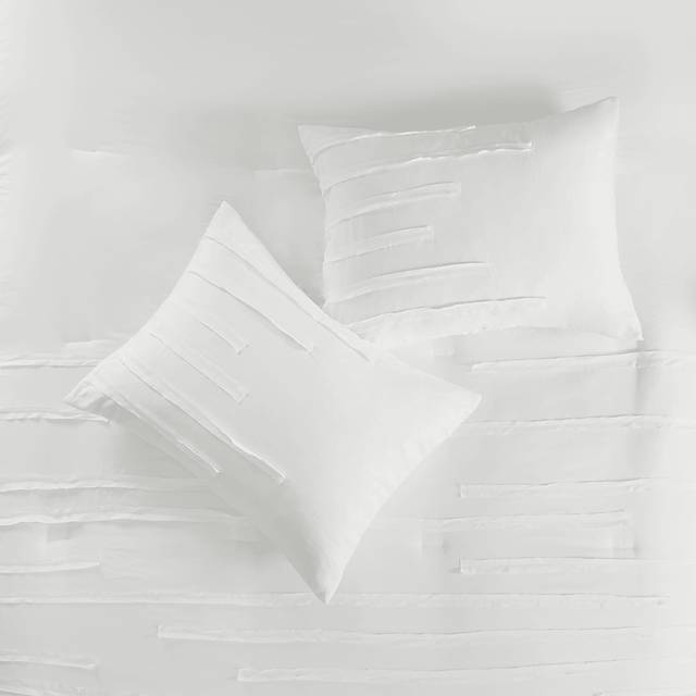 Maricka White 8 Pc King Comforter Set - Thumbnail - Image 6