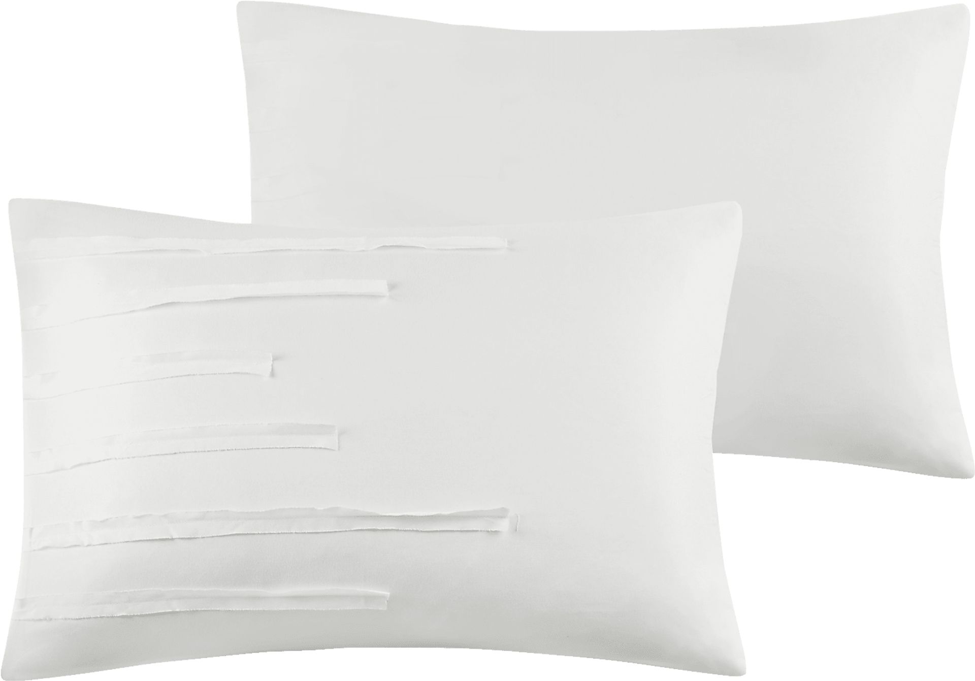 Maricka White 8 Pc Queen Comforter Set - Image 5