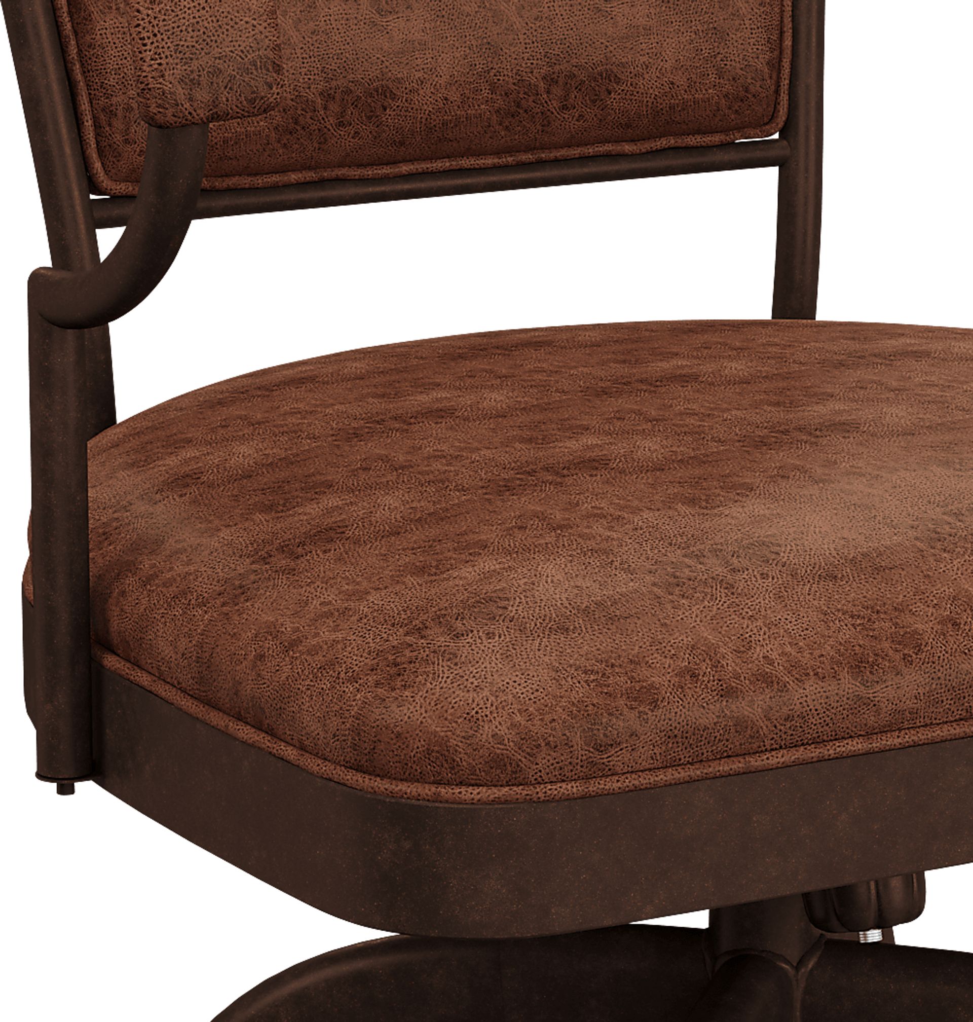 Mariealain Brown Swivel Barstool - Image 6
