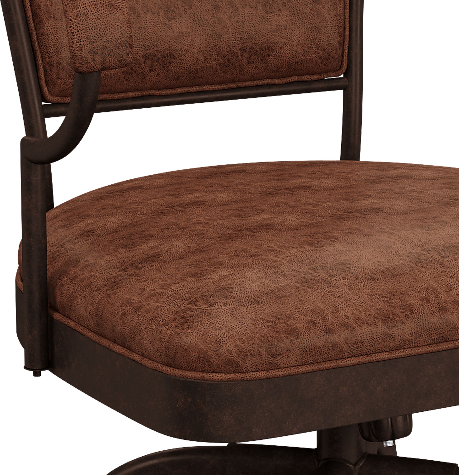 Mariealain Brown Swivel Counter Height Stool - Image 6