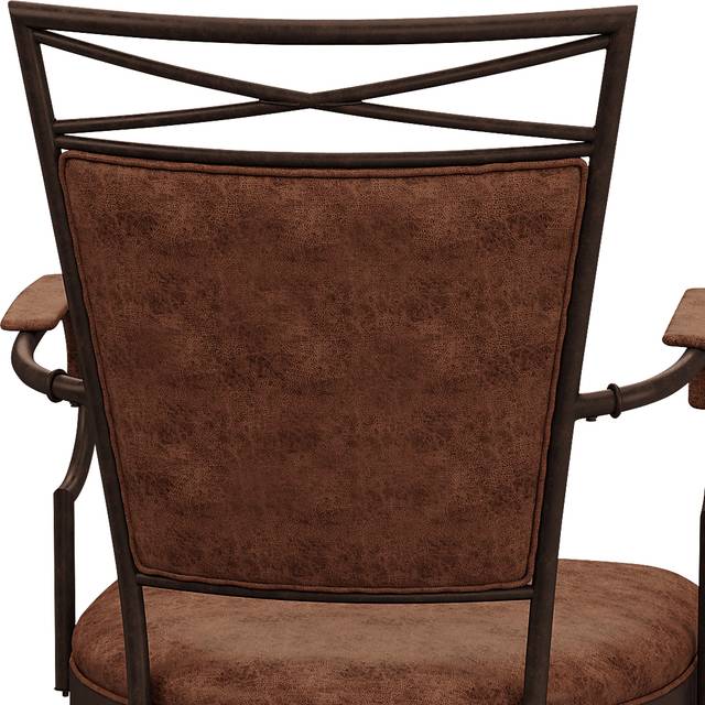Mariealain Brown Swivel Counter Height Stool - Thumbnail - Image 8