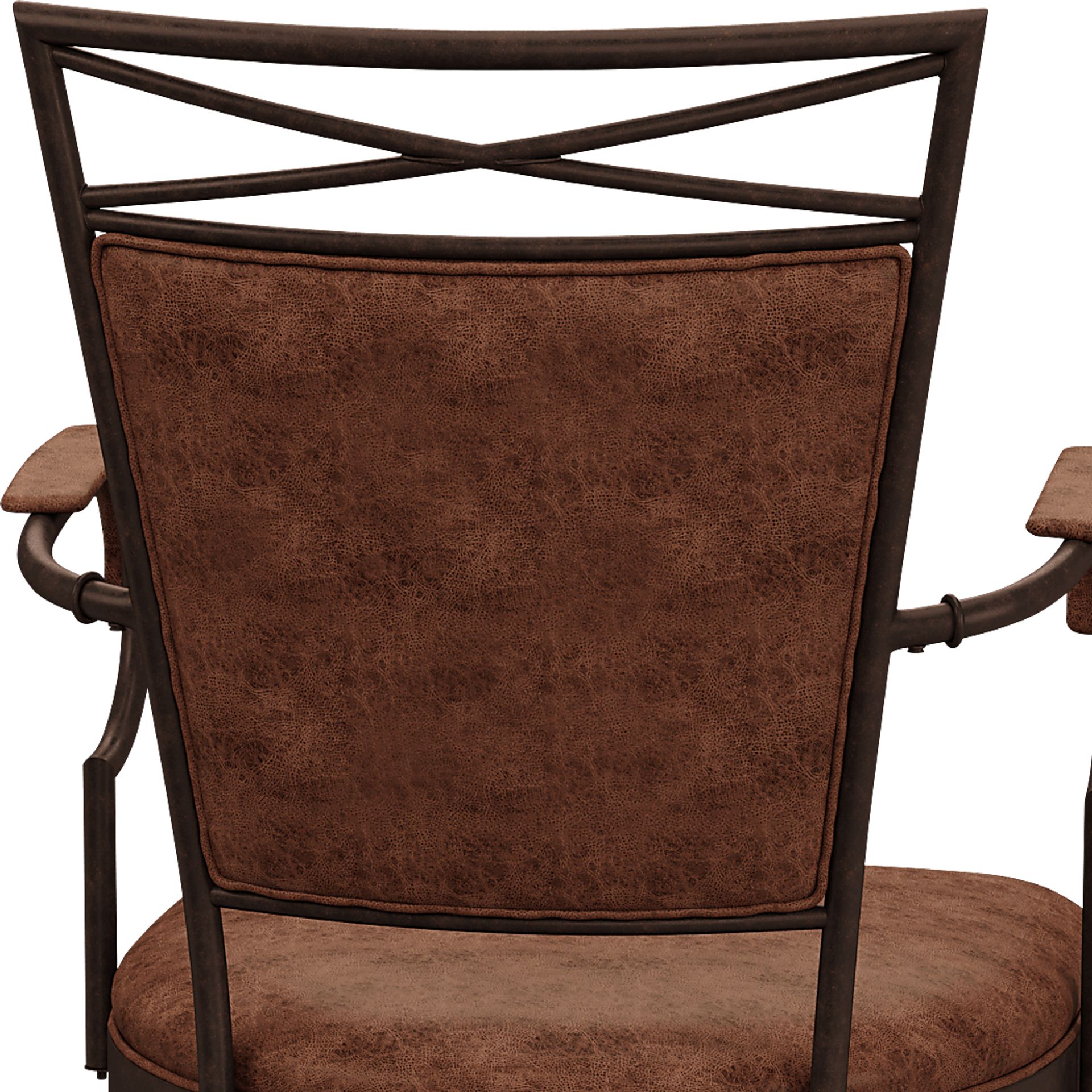 Mariealain Brown Swivel Counter Height Stool - Image 8
