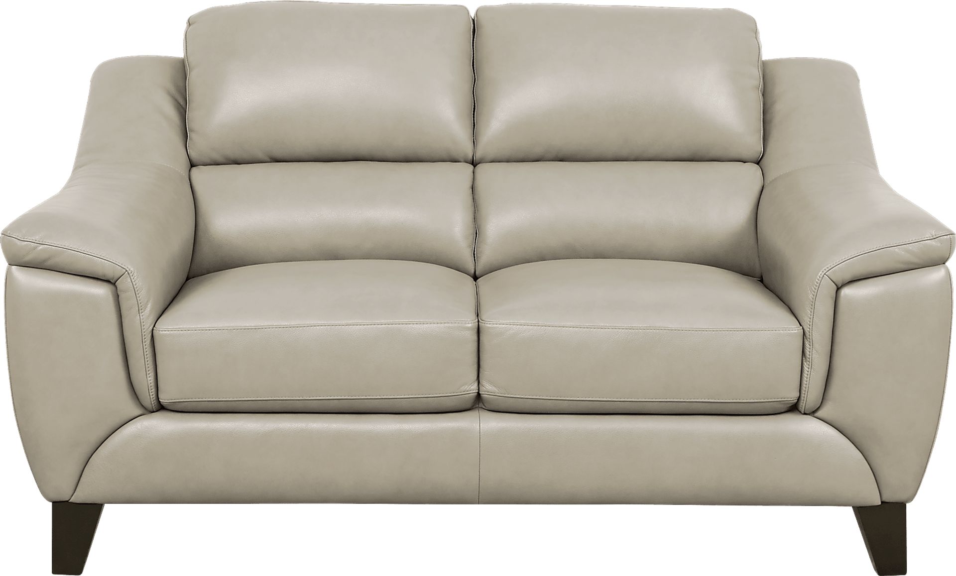 Marielle Bone Leather Loveseat - Image 1
