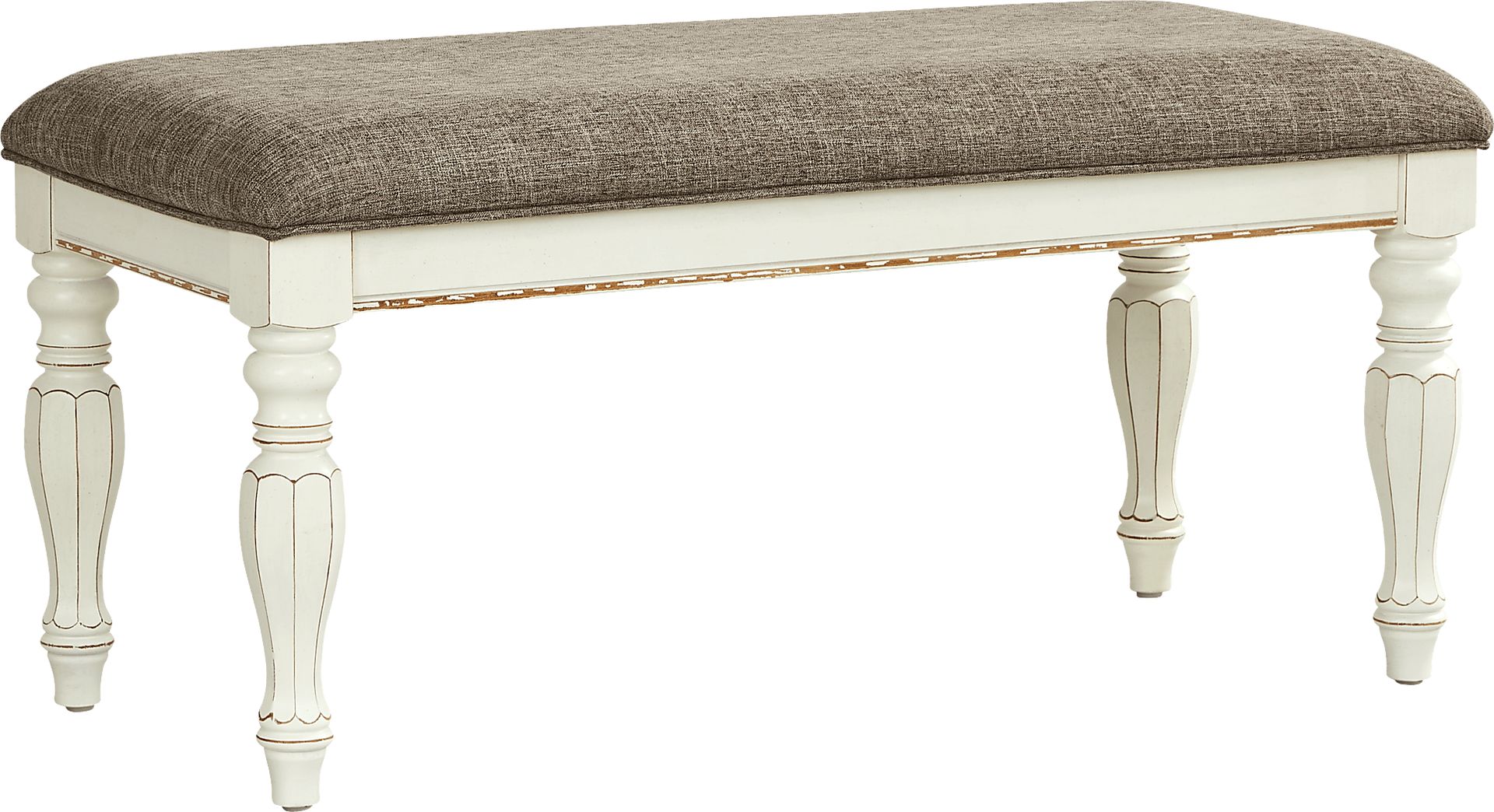 Marien Park White Bench - Image 1