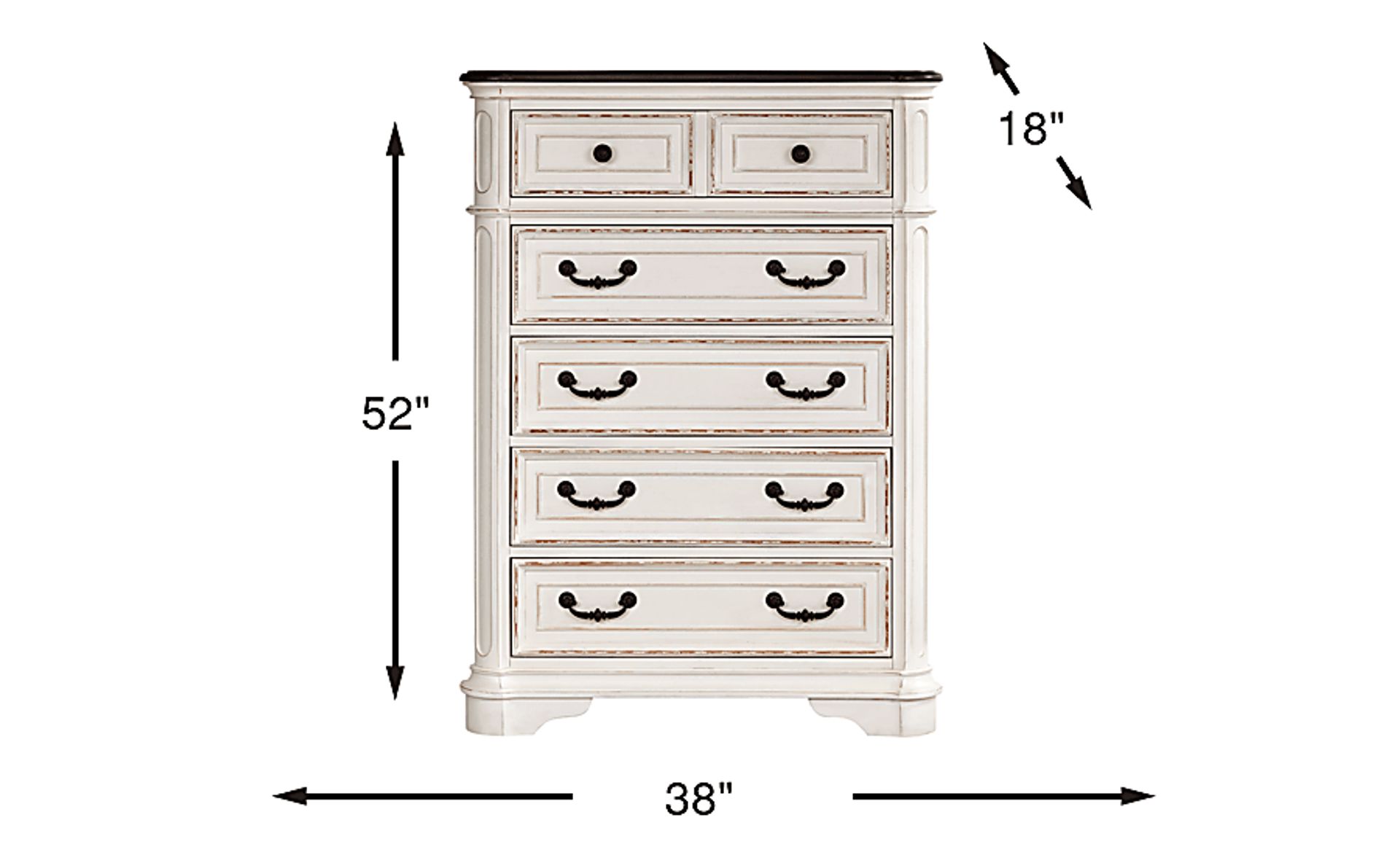 Dimension Image. Please refer to the Dimension Tab on this page for dimension details.