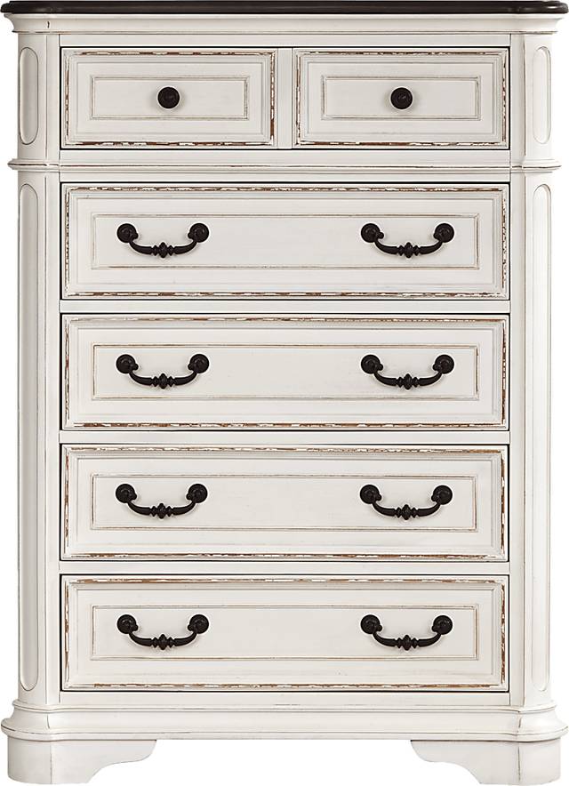 Marien Park White Lift Top Chest - Thumbnail - Image 1