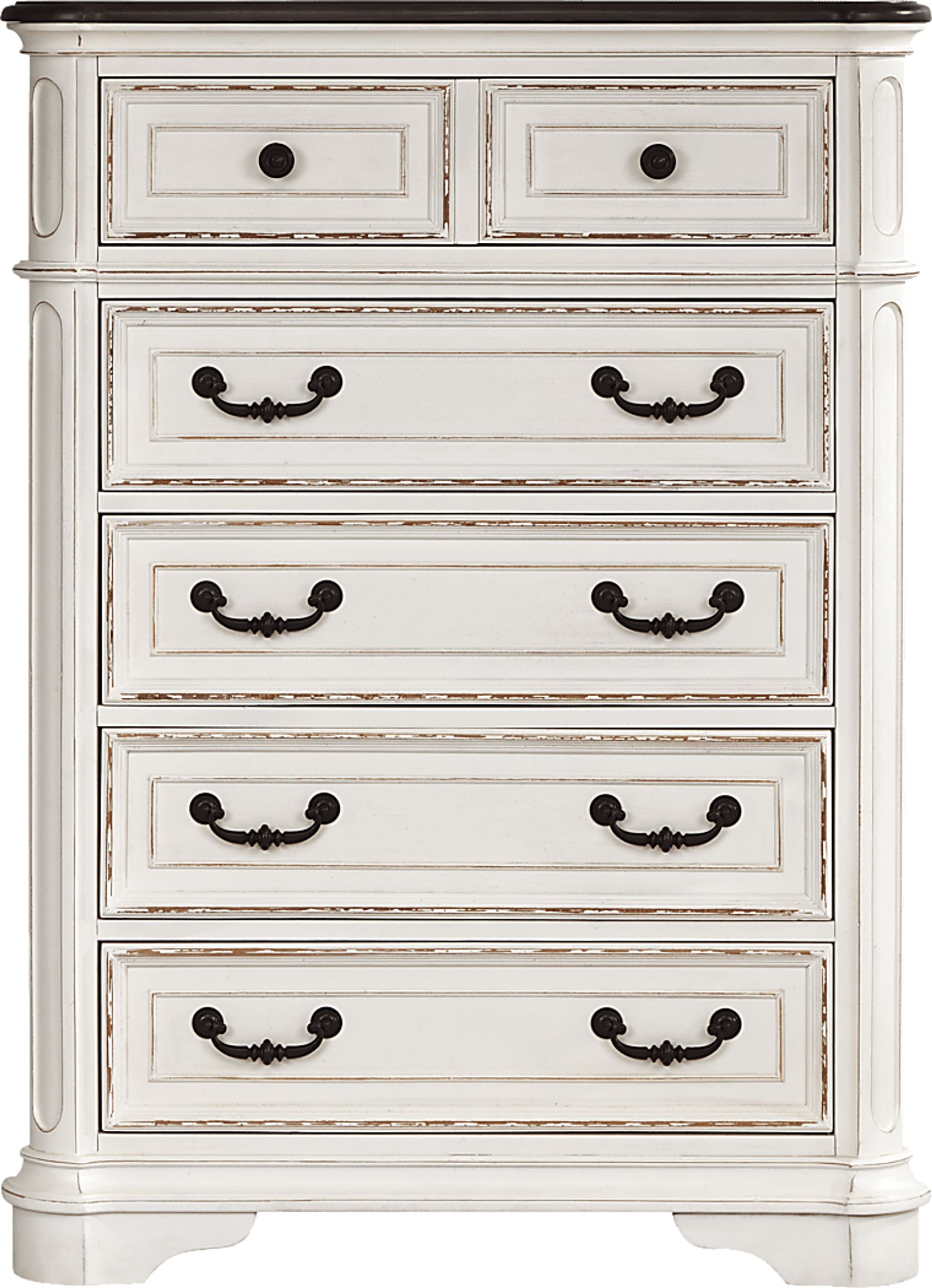 Marien Park White 5 Pc King Upholstered Bedroom - Image 5