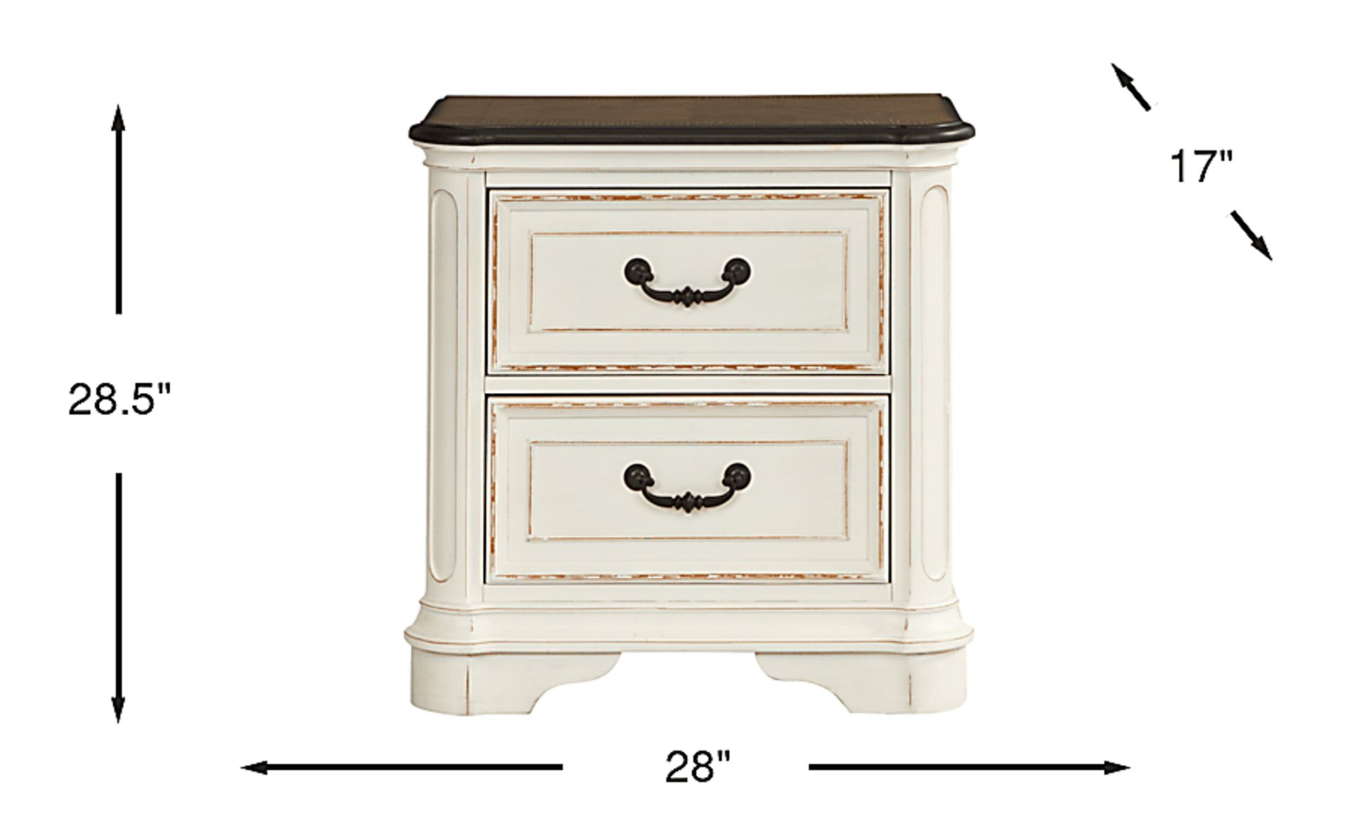 Dimension Image. Please refer to the Dimension Tab on this page for dimension details.