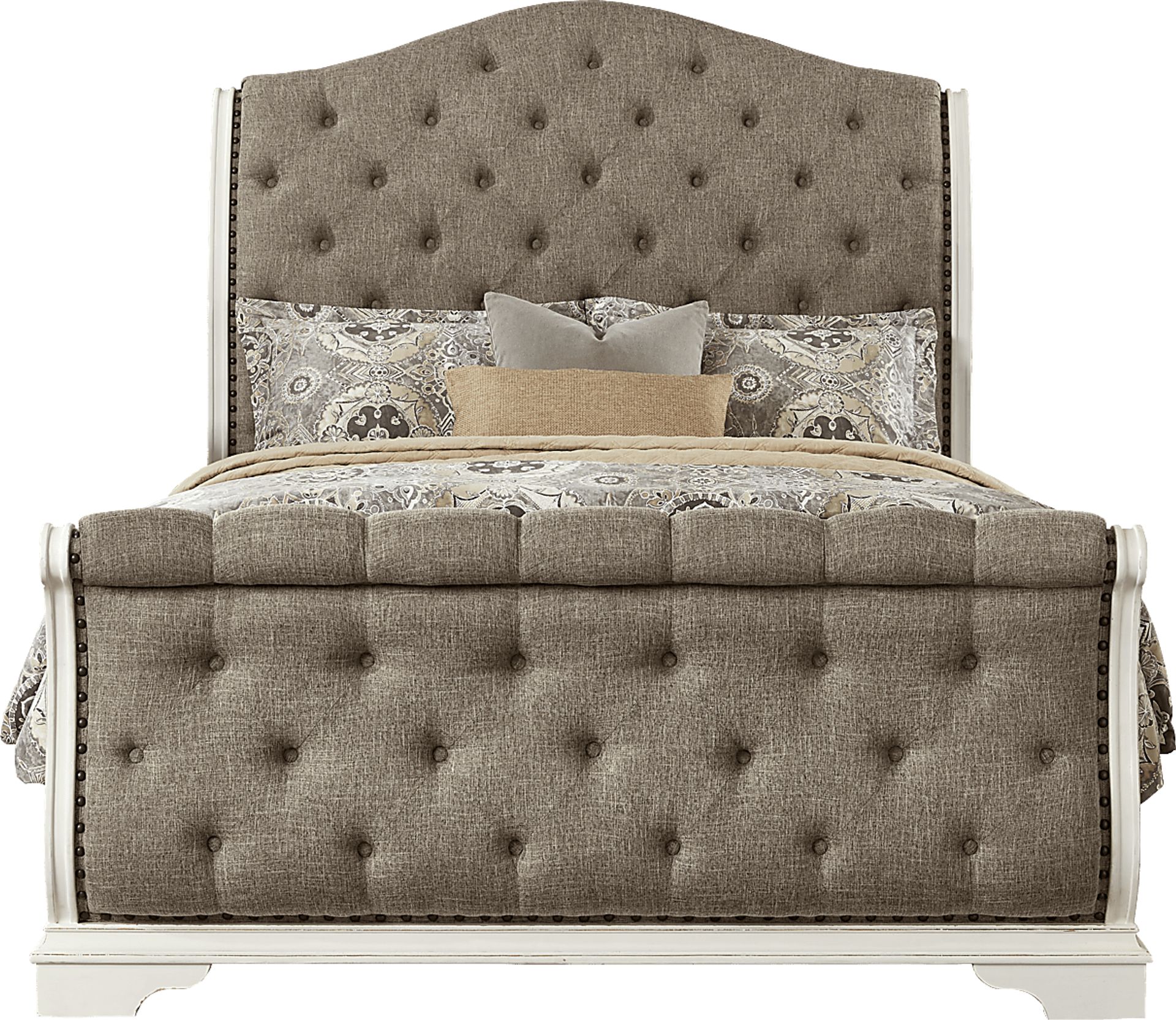 Marien Park White 7 Pc Queen Sleigh Bedroom - Image 3