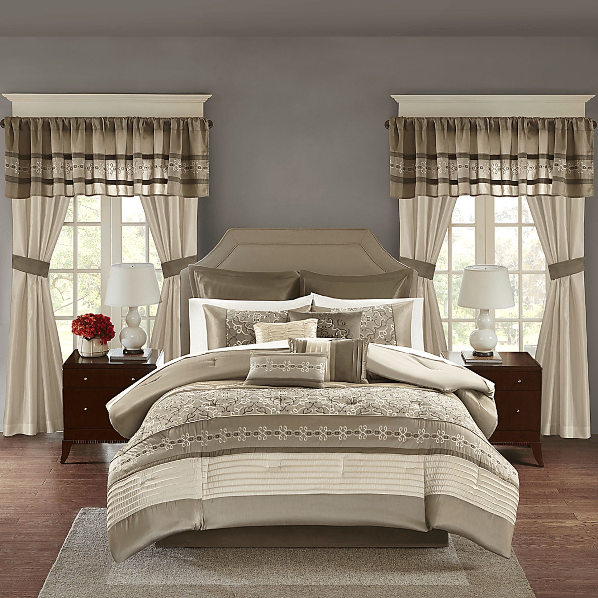 Marienne Natural 24 Pc Queen Room in a Bag - Image 1