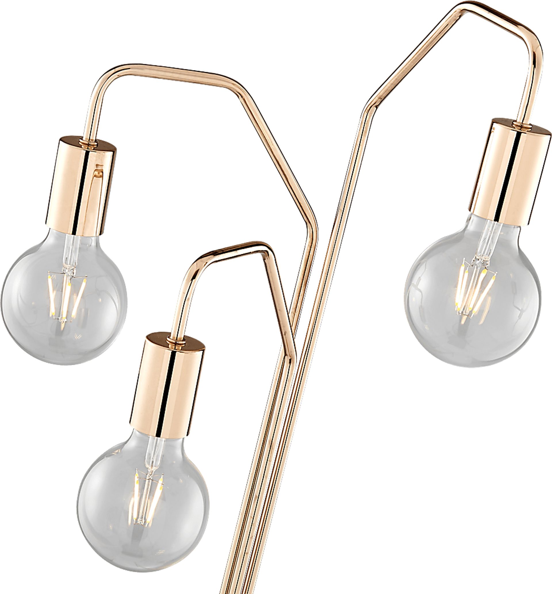Marietta Post Gold Floor Lamp - Image 3