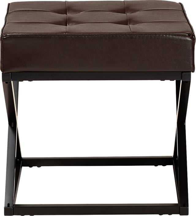 Marigny Dark Brown Stool - Thumbnail - Image 2