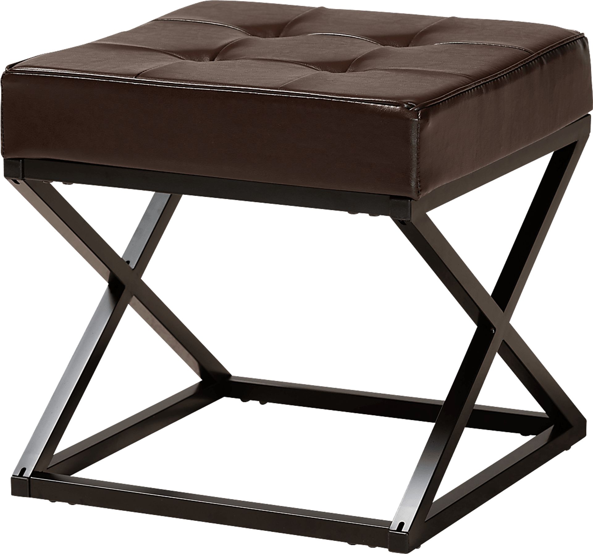 Marigny Dark Brown Stool - Image 1