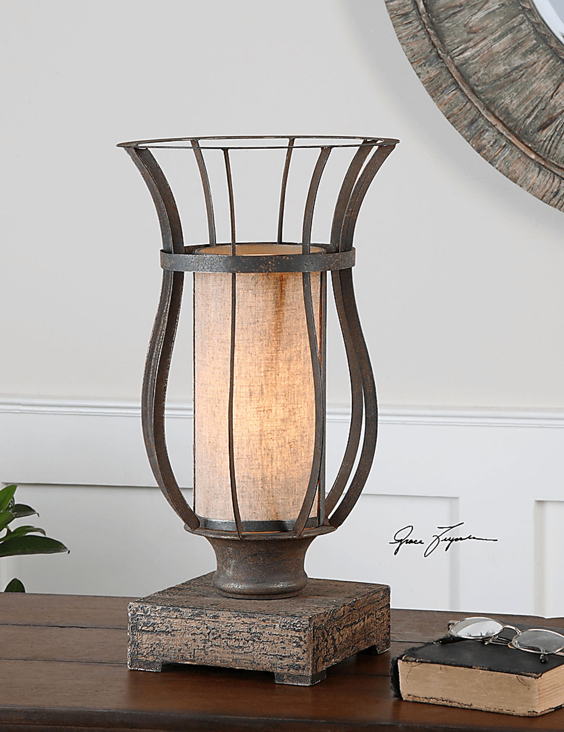 Marigold Marsh Bronze Lamp - Image 2