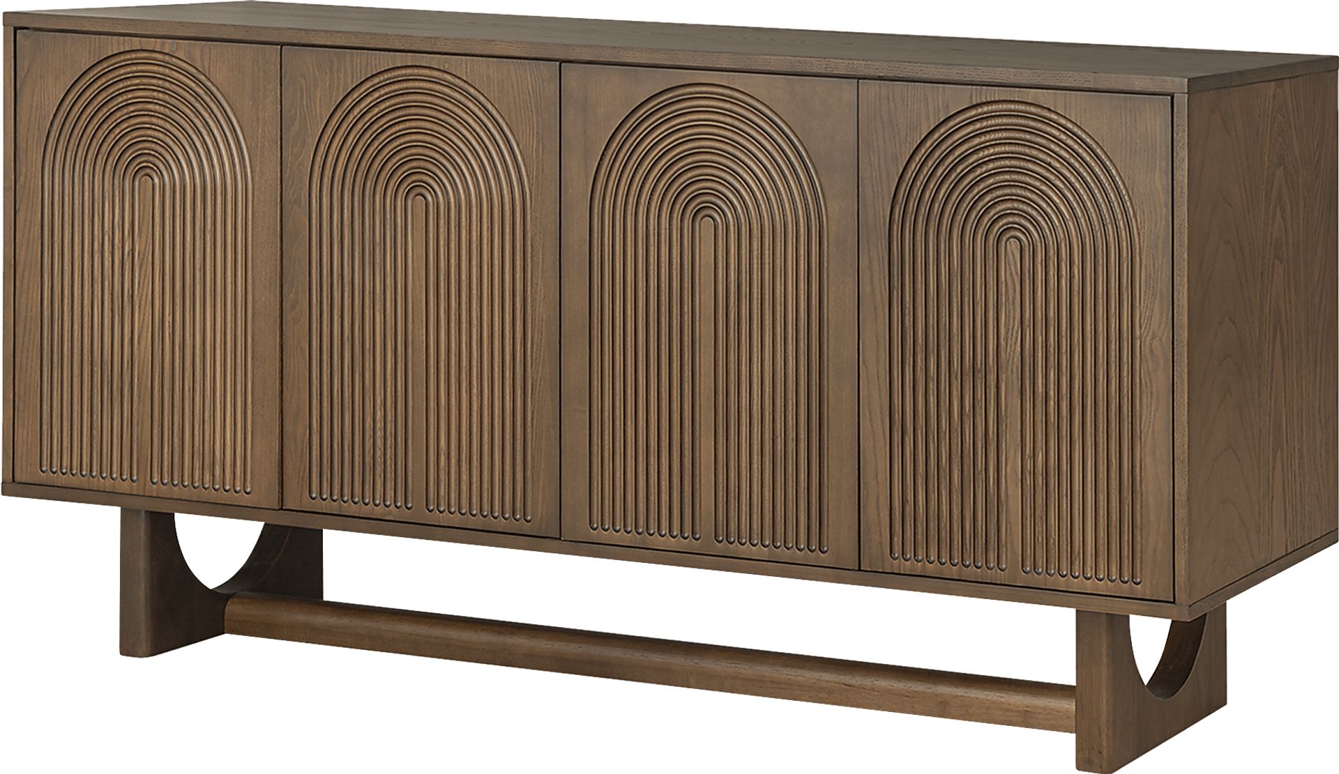 Marigold Oak Credenza - Image 3