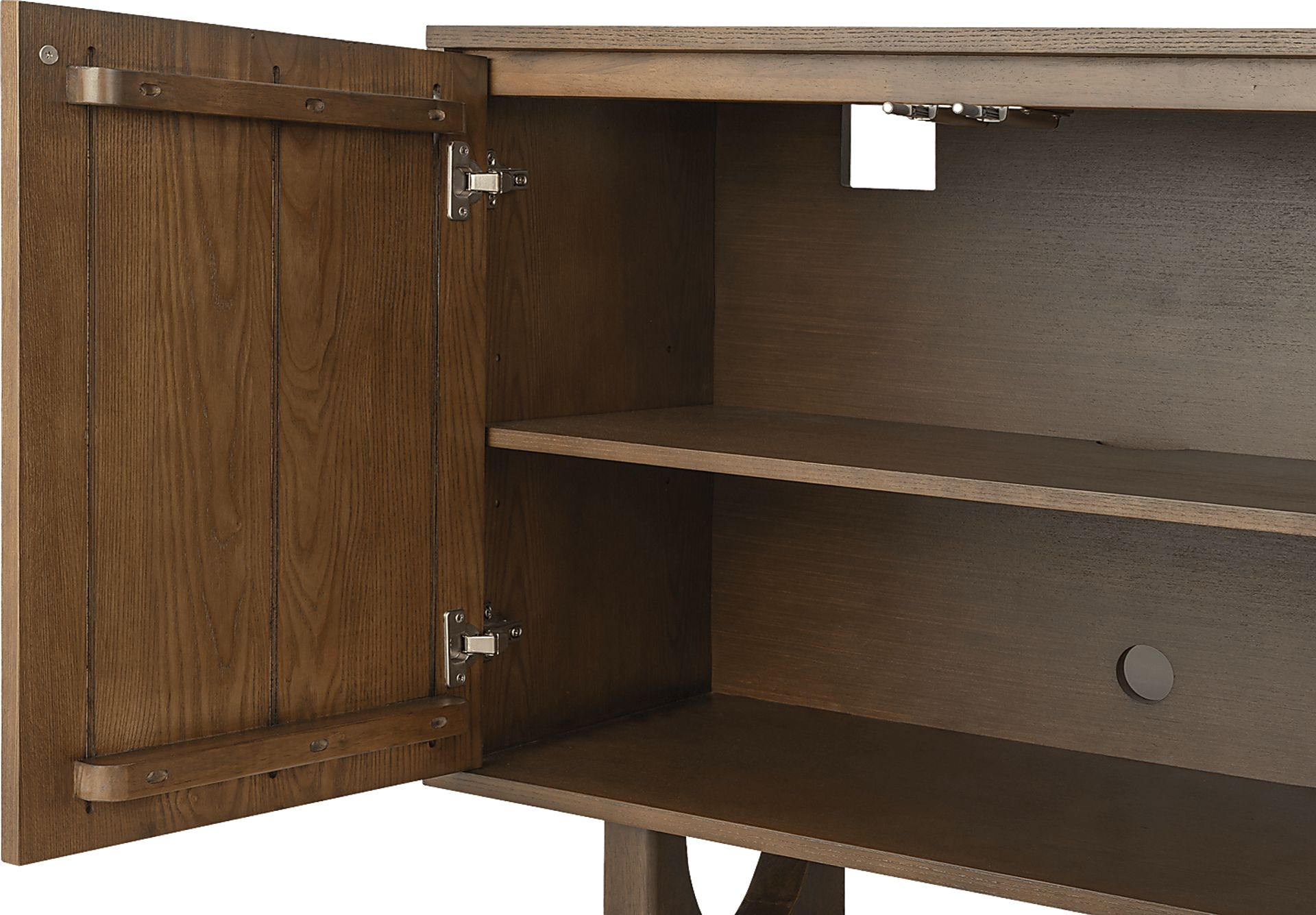 Marigold Oak Credenza - Image 4
