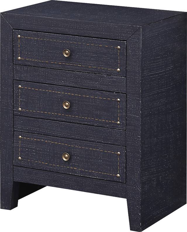 Marika Denim Accent Cabinet - Thumbnail - Image 1
