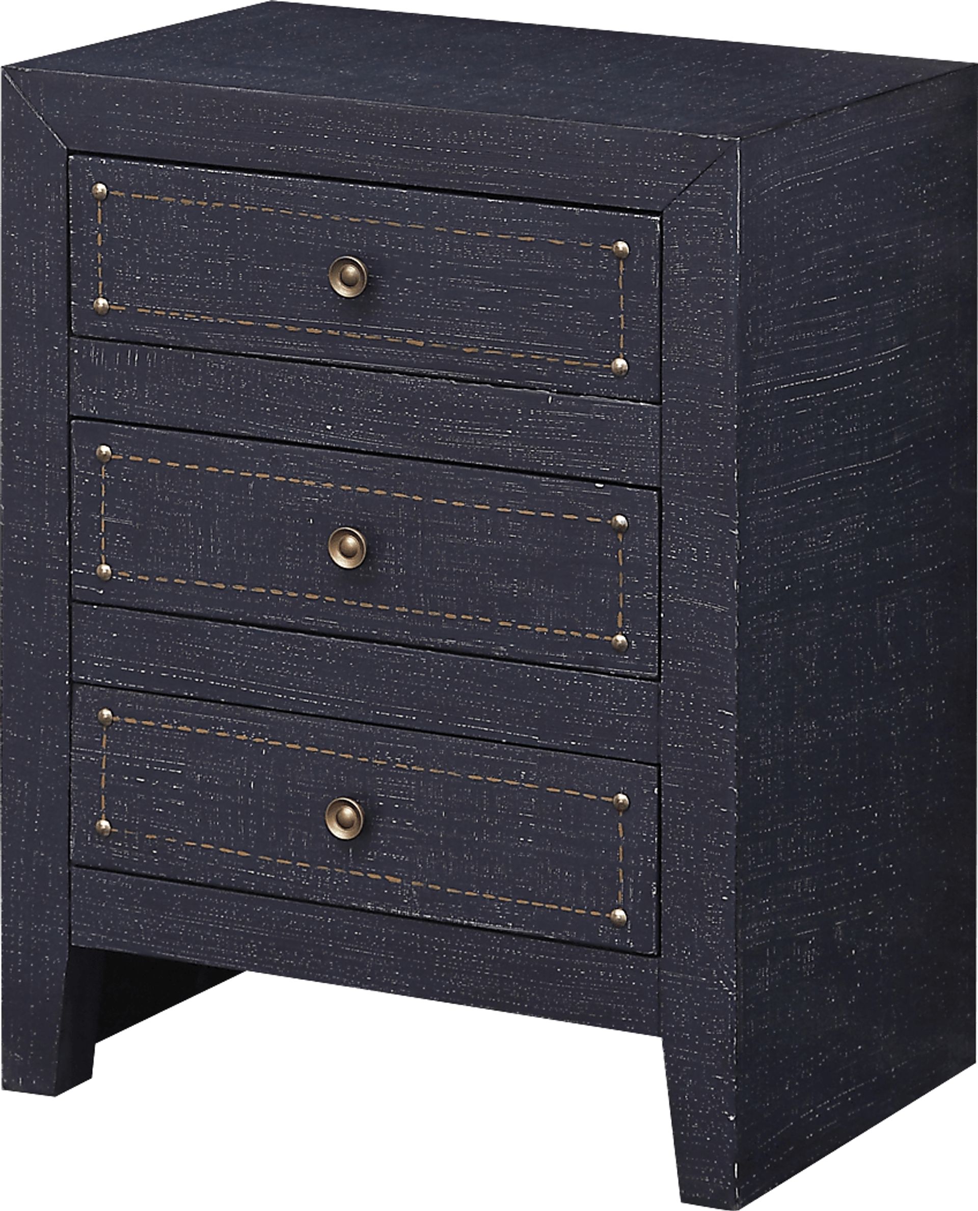 Marika Denim Accent Cabinet - Image 1