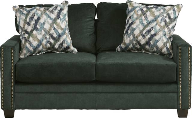 Marilee Green Loveseat - Thumbnail - Image 1