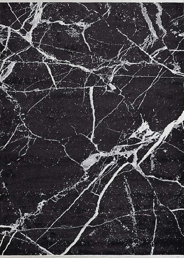 Marillac Black 5'3 x 7'6 Rug - Thumbnail - Image 1
