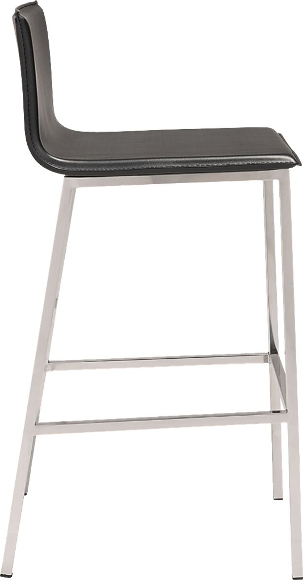 Marina Bay Black Barstool, Set of 2