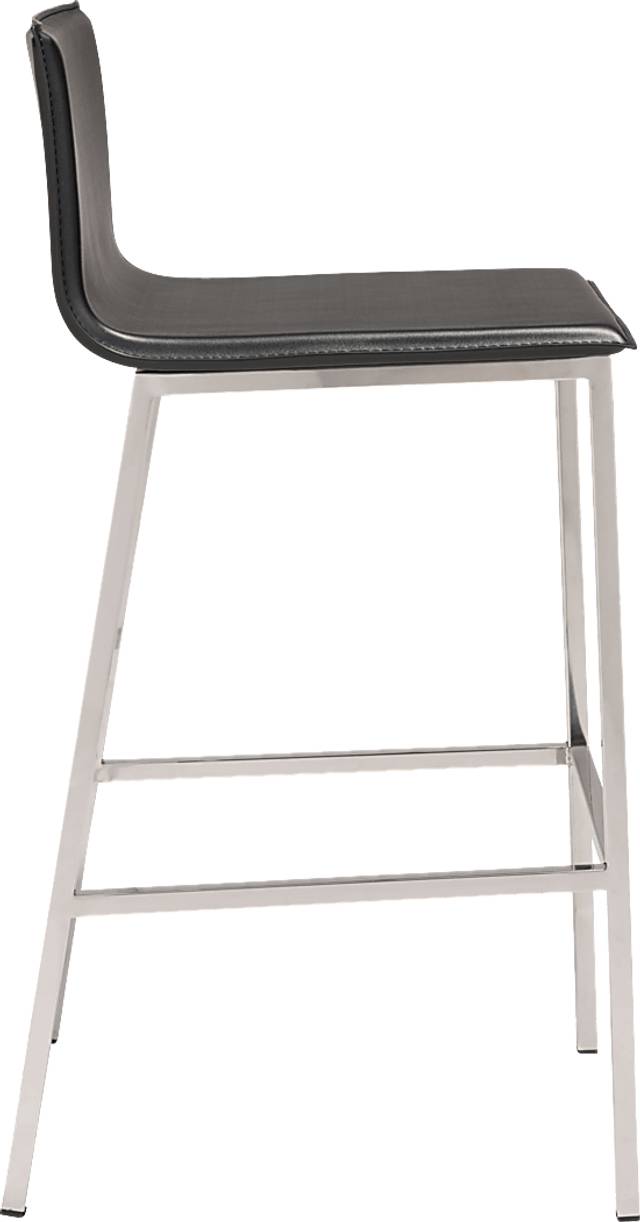 Marina Bay Black Barstool, Set of 2 - Thumbnail - Image 2
