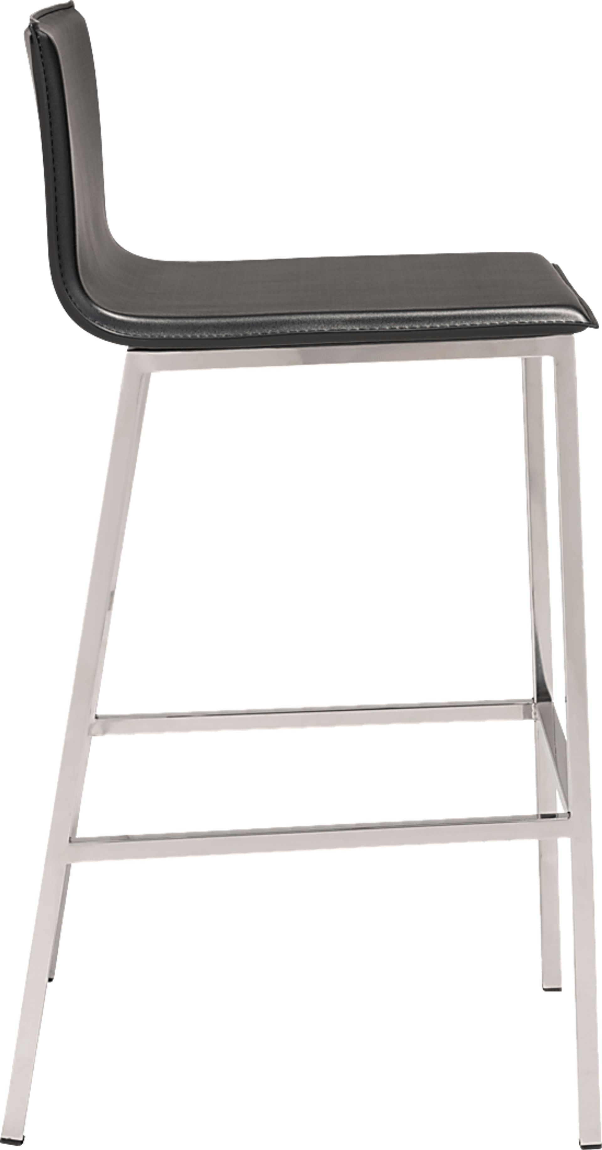 Marina Bay Black Barstool, Set of 2 - Image 2