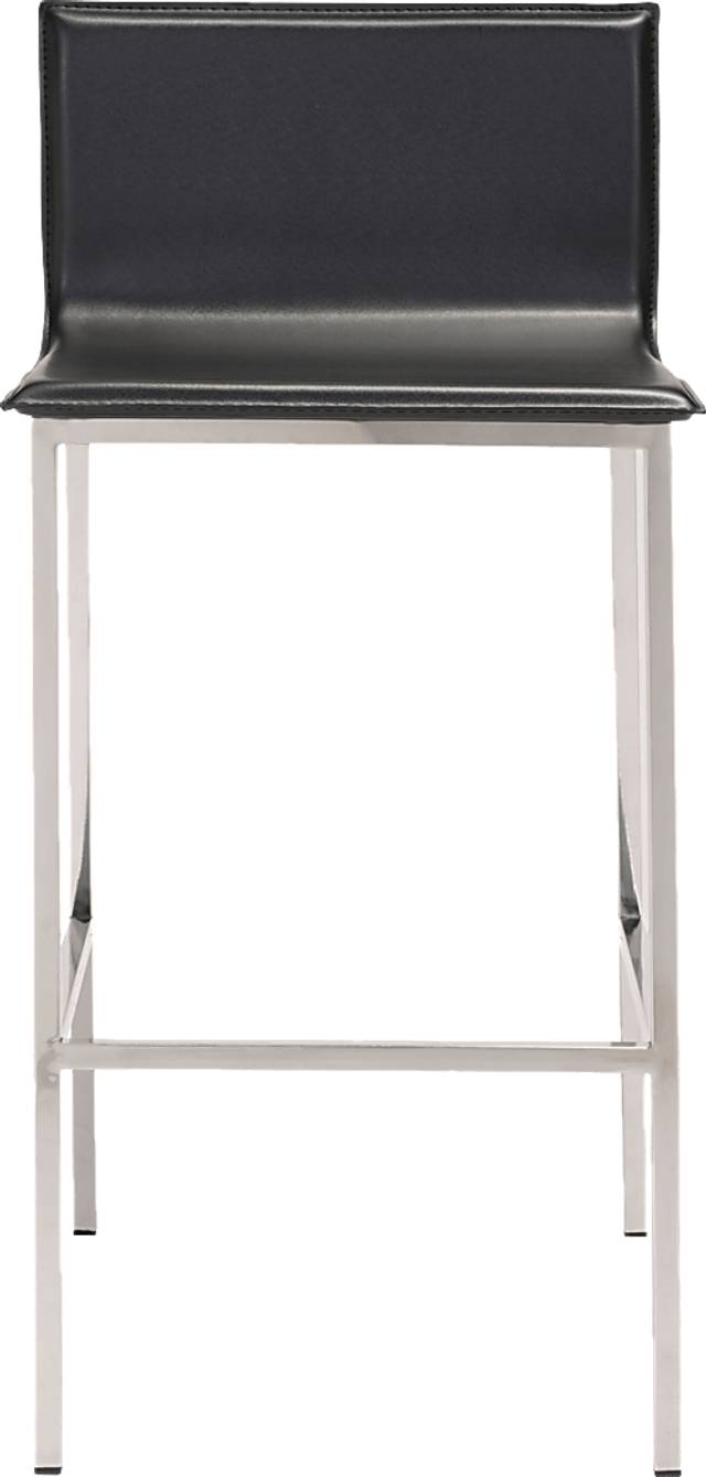 Marina Bay Black Barstool, Set of 2 - Thumbnail - Image 3