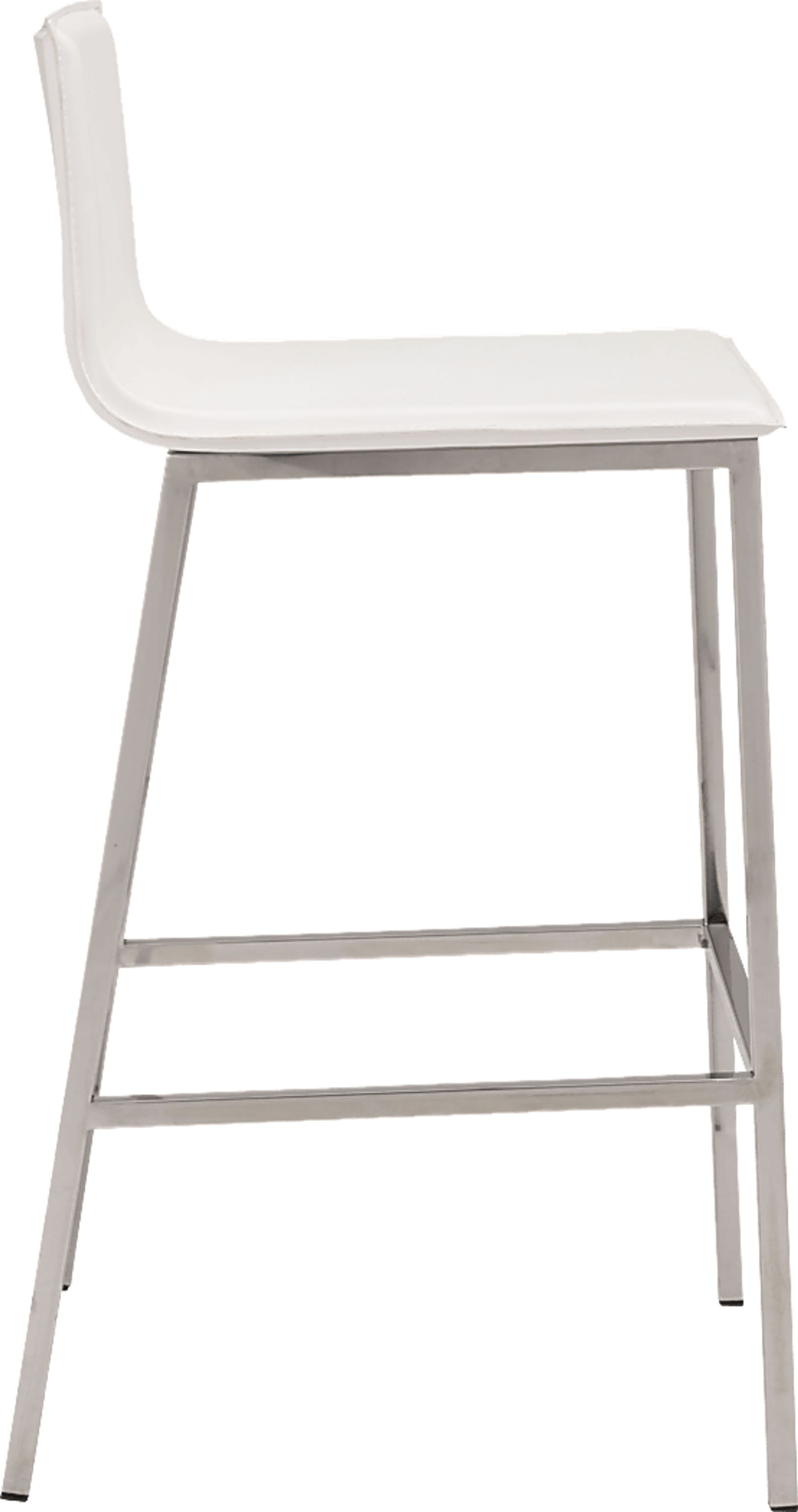 Marina Bay White Barstool, Set of 2 - Image 2