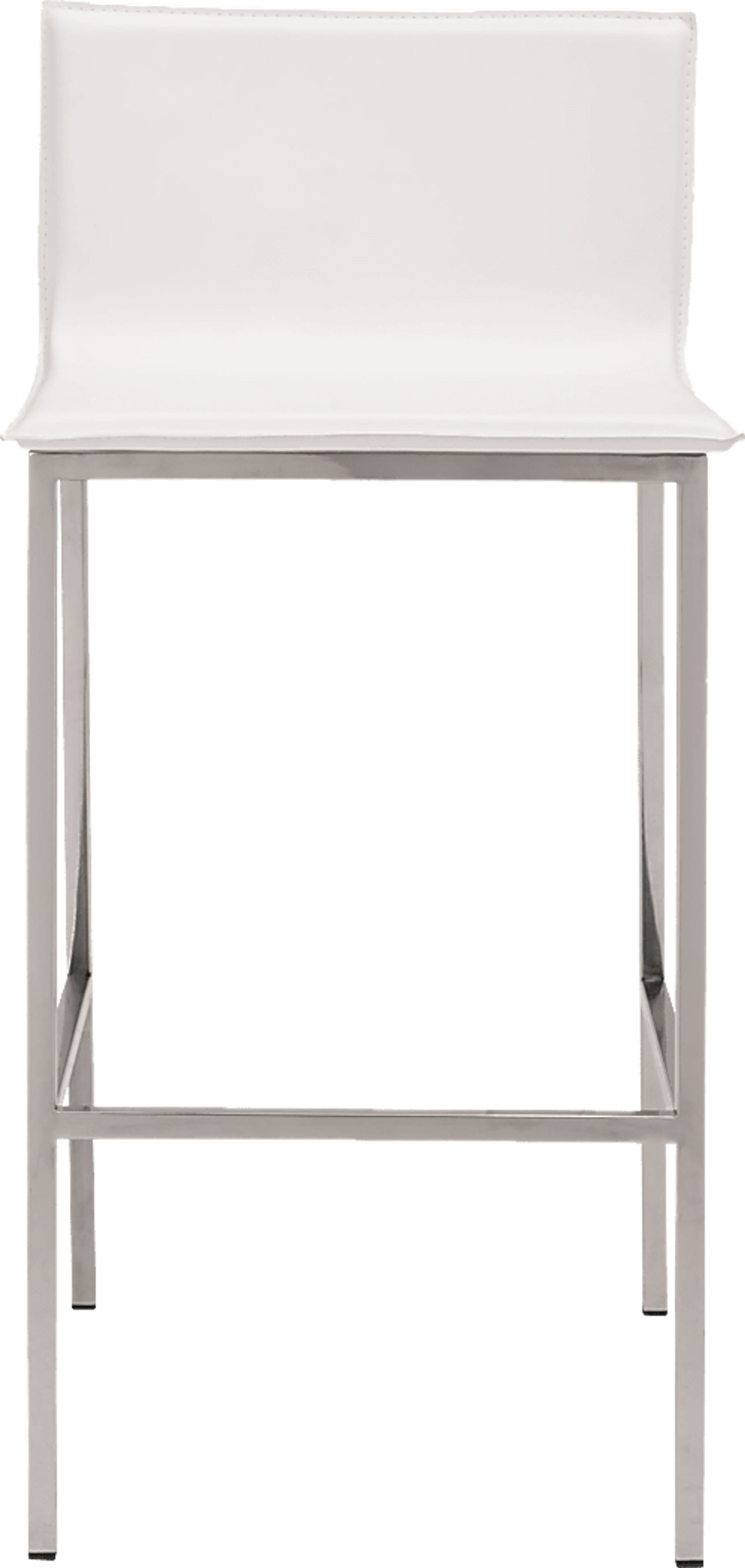 Marina Bay White Barstool, Set of 2 - Image 3