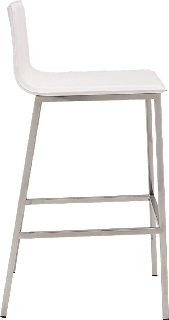 Marina Bay White Barstool - Thumbnail - Image 3