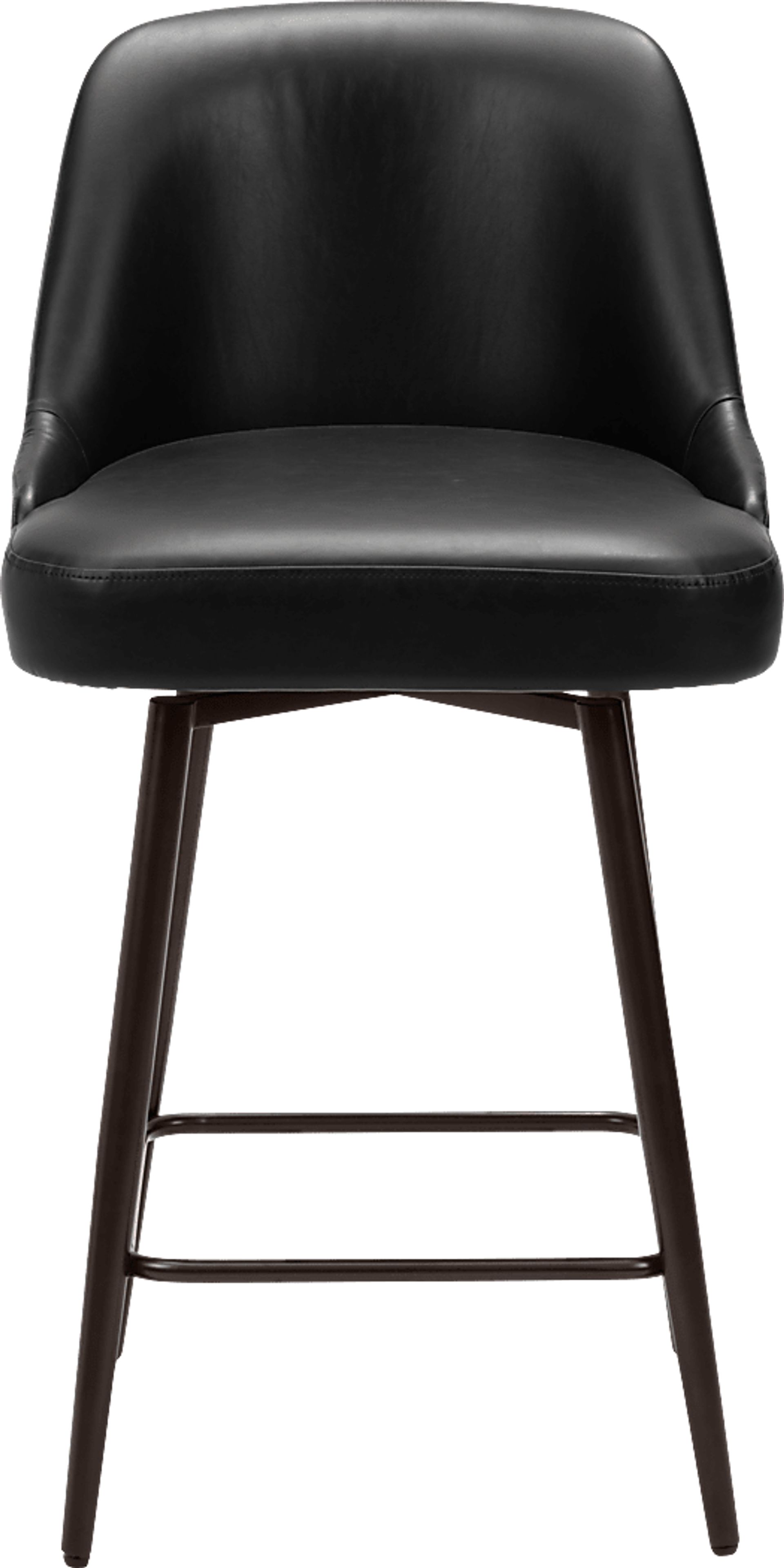Marina Black Swivel Counter Height Stool - Image 4