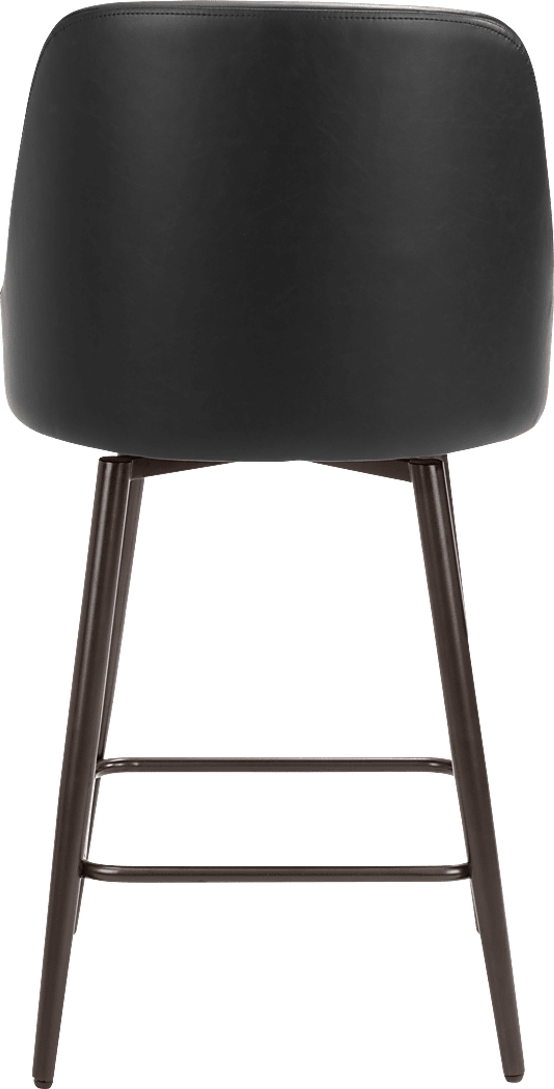 Marina Black Swivel Counter Height Stool - Image 5