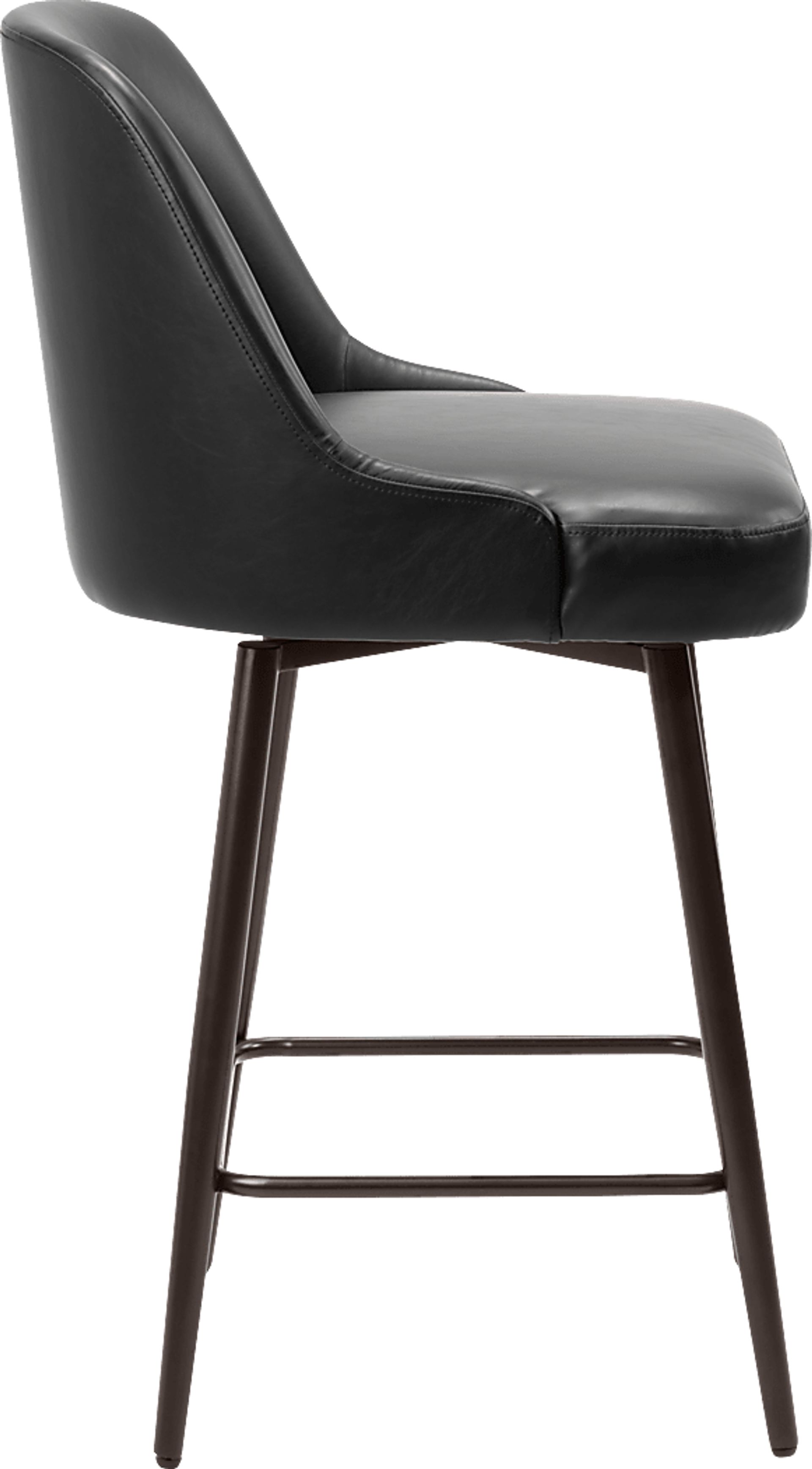 Marina Black Swivel Counter Height Stool - Image 6