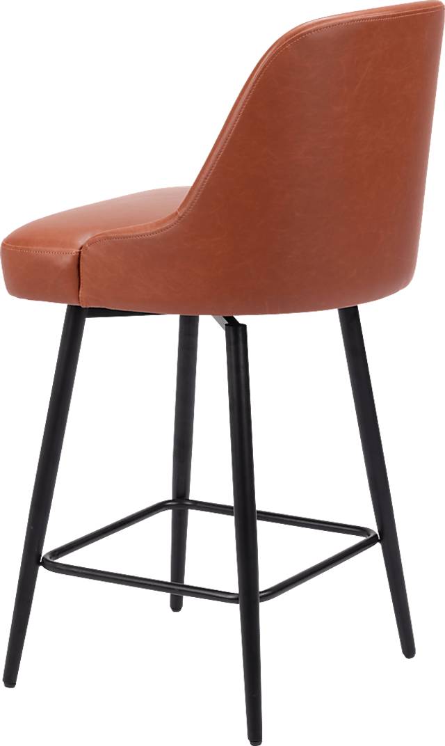 Marina Brown Counter Height Stool - Thumbnail - Image 6