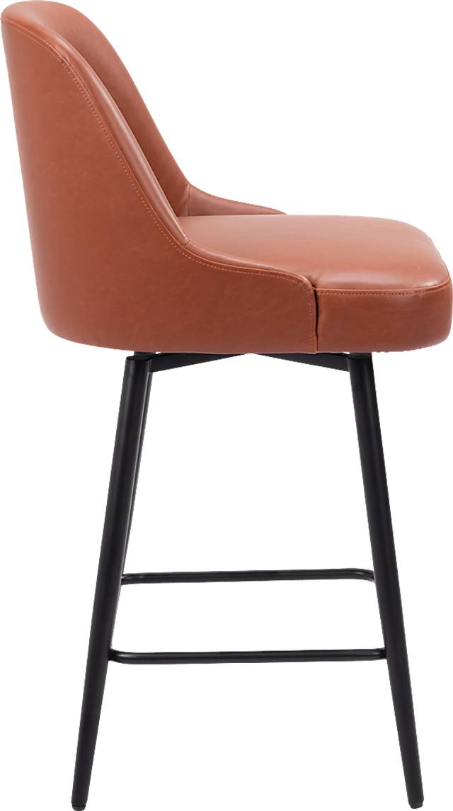 Marina Brown Counter Height Stool - Thumbnail - Image 7