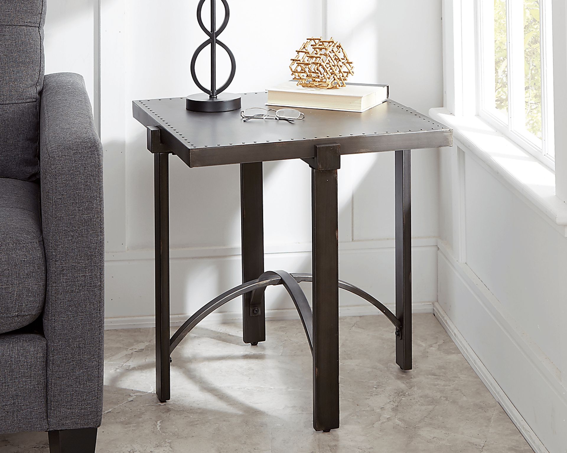 Marioncliff Gray End Table - Image 3