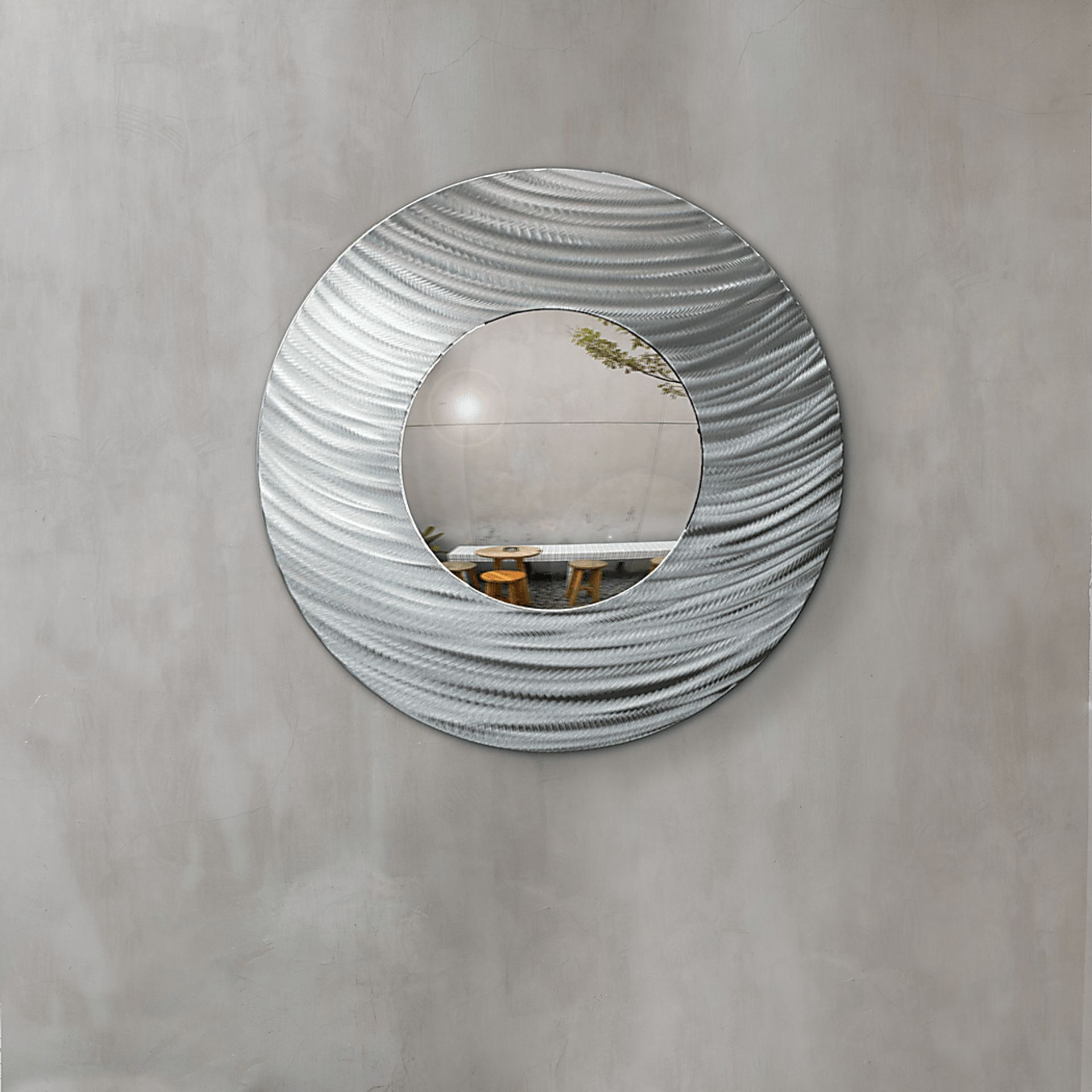 Marisia Silver Mirror - Image 2