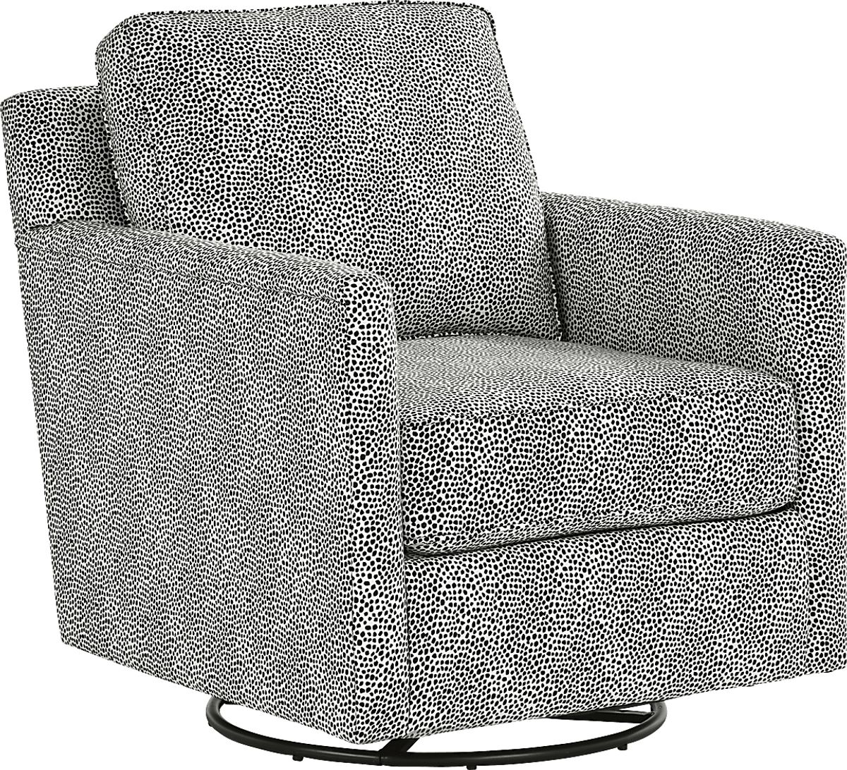 Marisol Bay Peat Beige Woven Swivel Chair | Rooms to Go