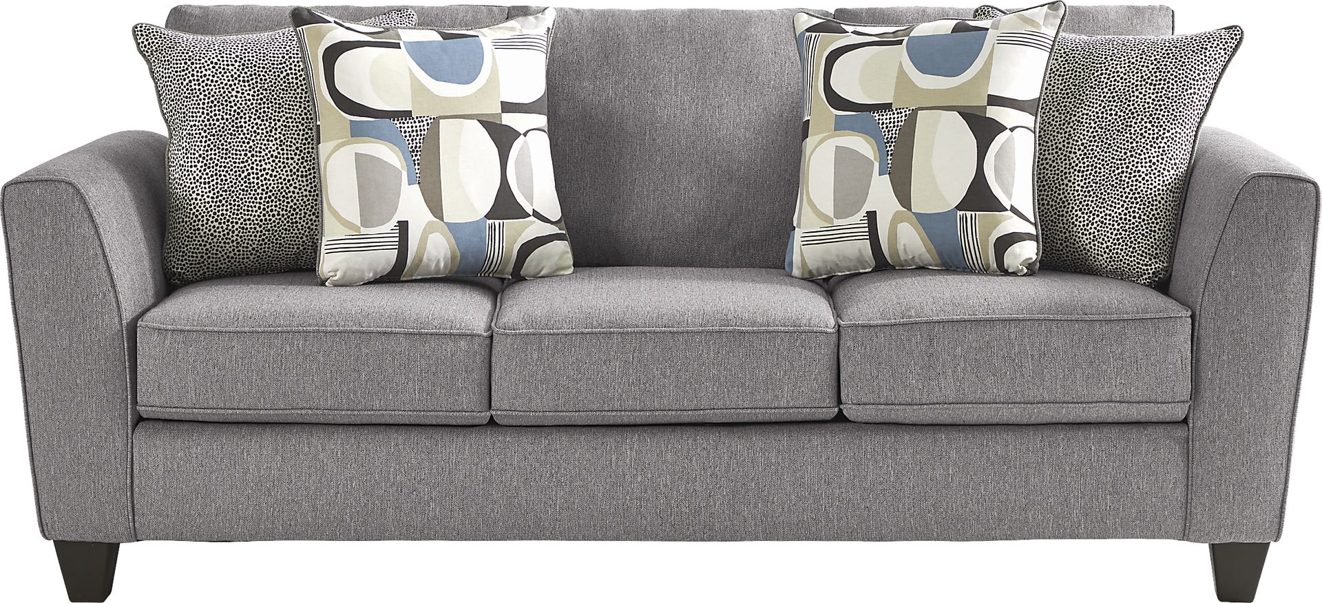 Marisol Bay Dark Gray Gel Foam Sleeper Sofa - Image 1