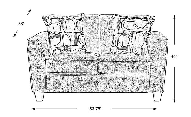 Dimension Image. Please refer to the Dimension Tab on this page for dimension details.