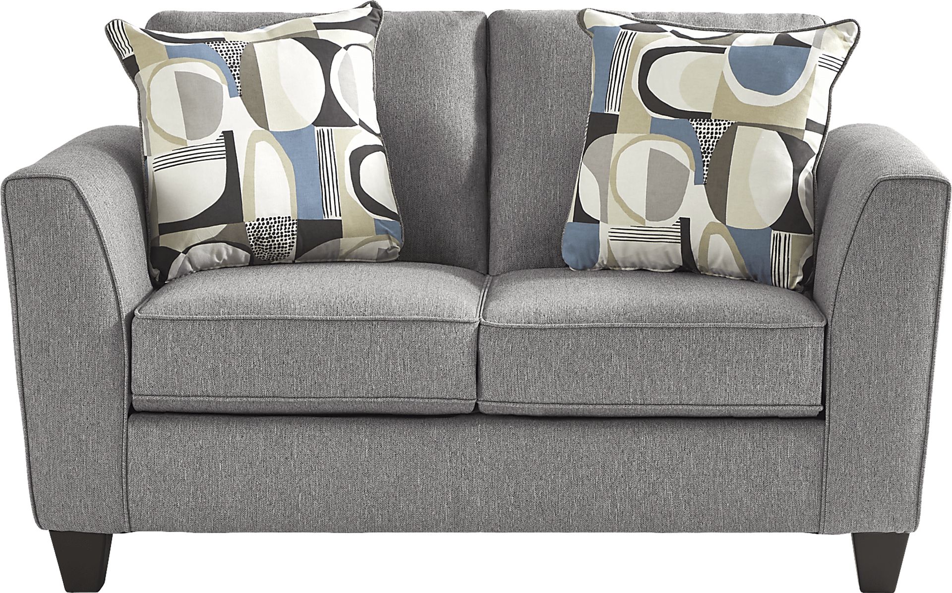 Marisol Bay Dark Gray Loveseat - Image 1