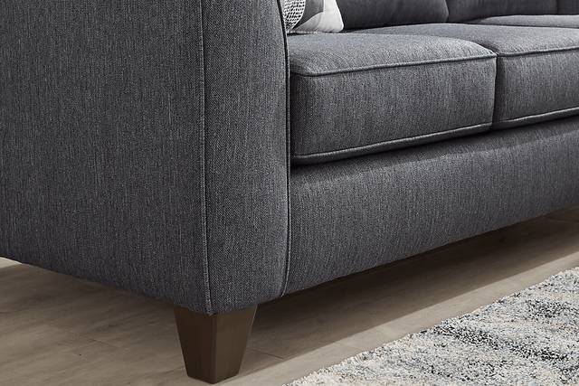 Marisol Bay Denim Gel Foam Sleeper Sofa - Thumbnail - Image 3