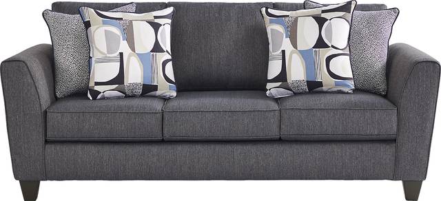 Marisol Bay Denim Gel Foam Sleeper Sofa - Thumbnail - Image 1