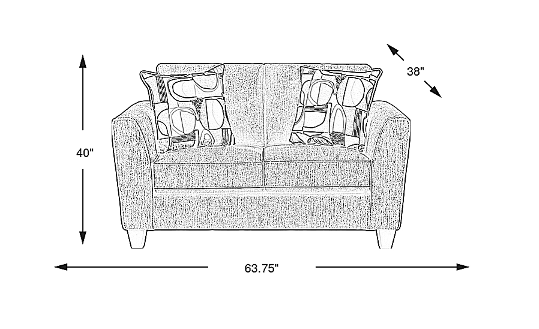 Marisol Bay Loveseat