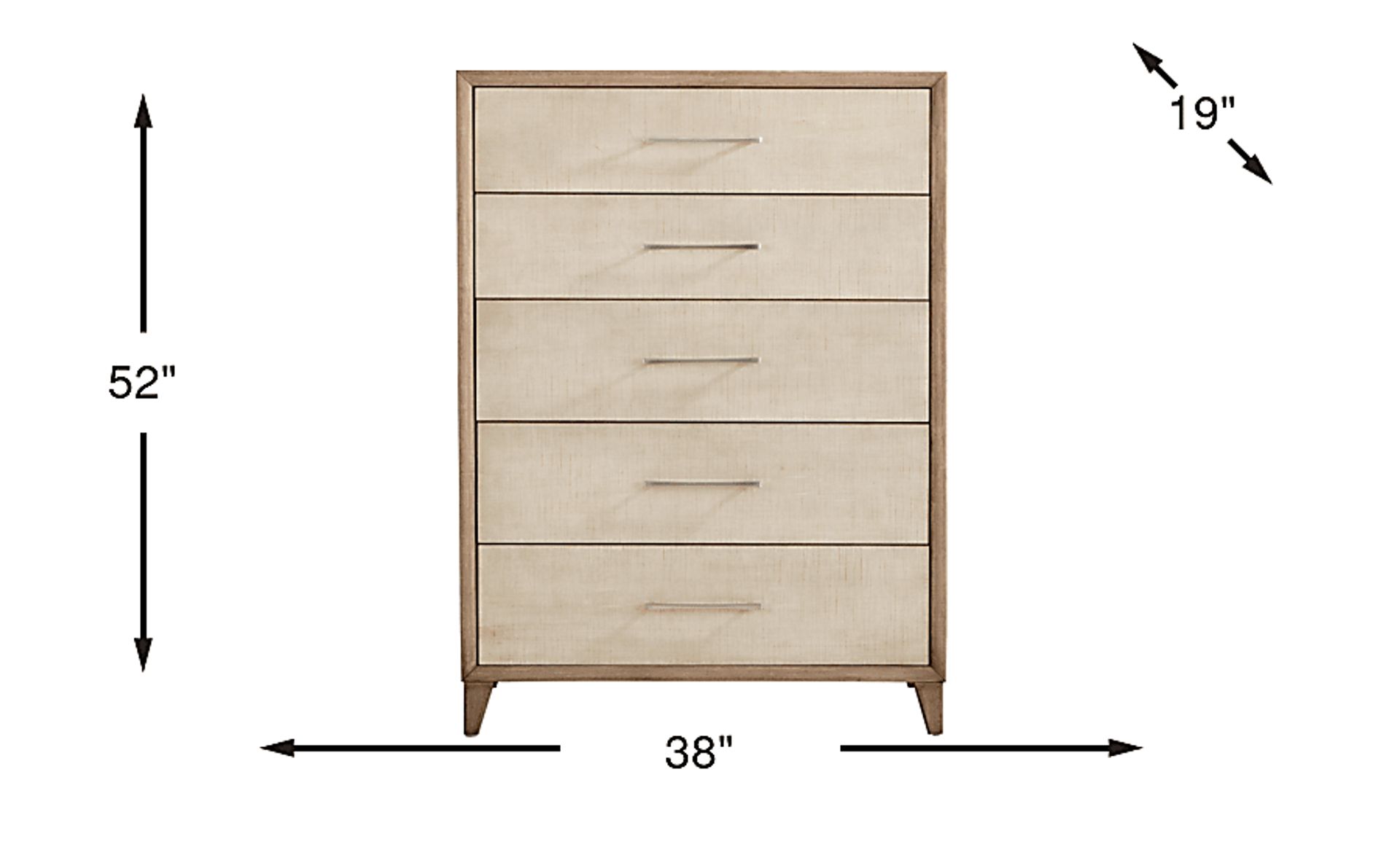 Dimension Image. Please refer to the Dimension Tab on this page for dimension details.