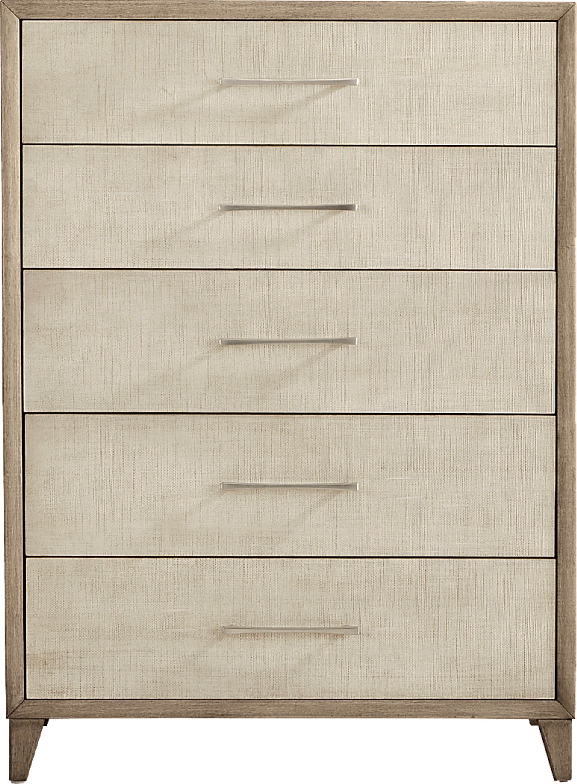 Marisole Taupe 5 Pc King Upholstered Bedroom - Image 3