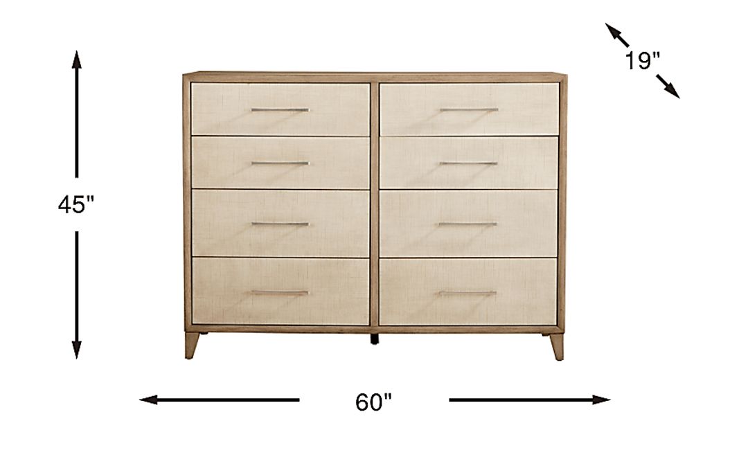 Marisole Taupe Dresser