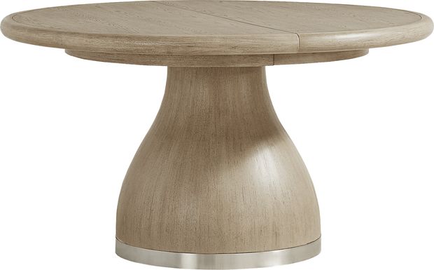 Marisole Taupe Round Dining Table