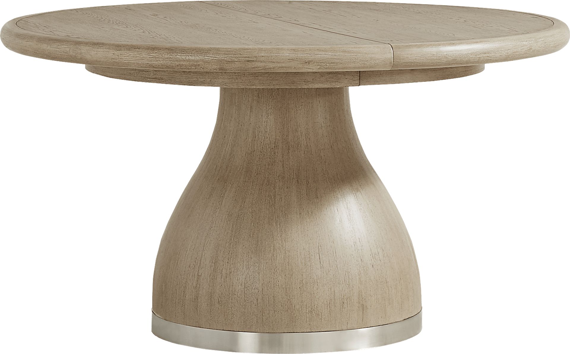 Marisole Taupe Round Dining Table - Image 1